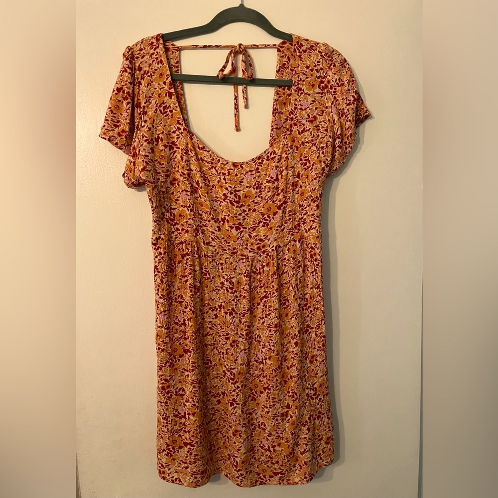 Wild Moss Boot Barn Western Rust Floral Dress SZ XL